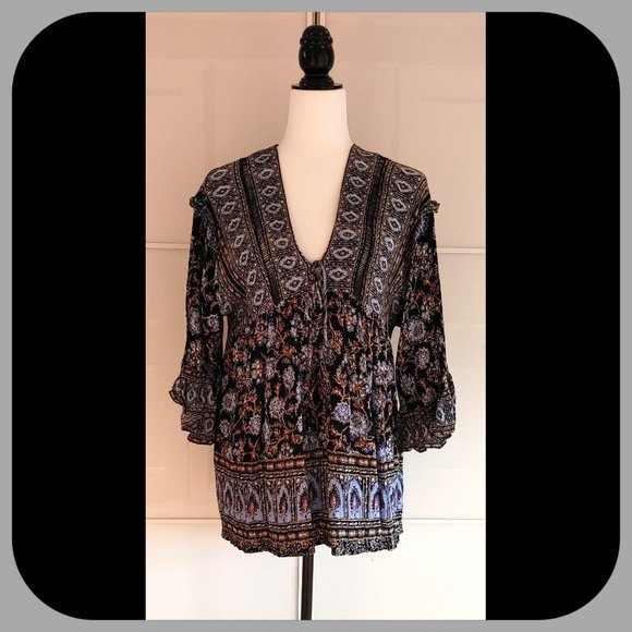 FREE PEOPLE || Moonlight Dance Tunic (SIZE S) - Picture 3 of 12